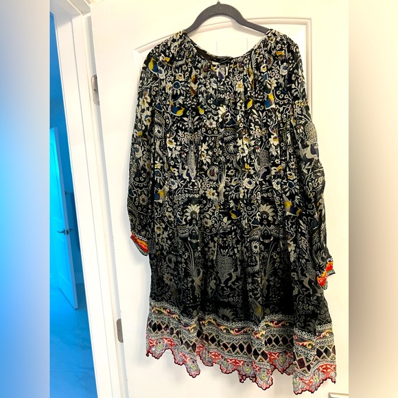 Tanvi Kedia Multicolored Print Dress - Picture 1 of 3